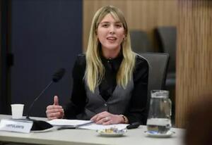María Paz Bertero, candidata electa por concurso para defensora de de la niñez. Captura de imagen de la nota.