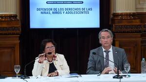 La senadora Vilma Bedia y el diputado nacional Nicolás Mayoraz. Captura de imagen de la nota.