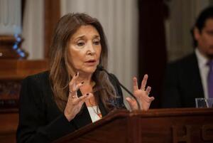Marisa Graham. Captura de imagen de la nota.