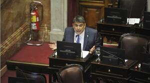 El senador Pablo Bensusán. Captura de imagen de la nota.